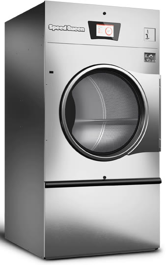 Secadora de tambor Speed Queen ST055, em inox, com tela touch